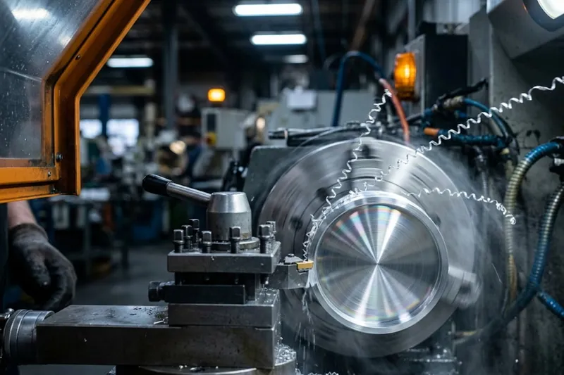 精密金属部品の切削加工